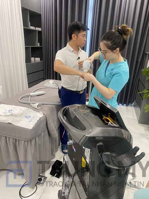 CHUYỂN GIAO CÔNG NGHỆ TRIỆT LÔNG TRẺ HÓA RAPID DPC TẠI DIMEC HẢI PHÒNG